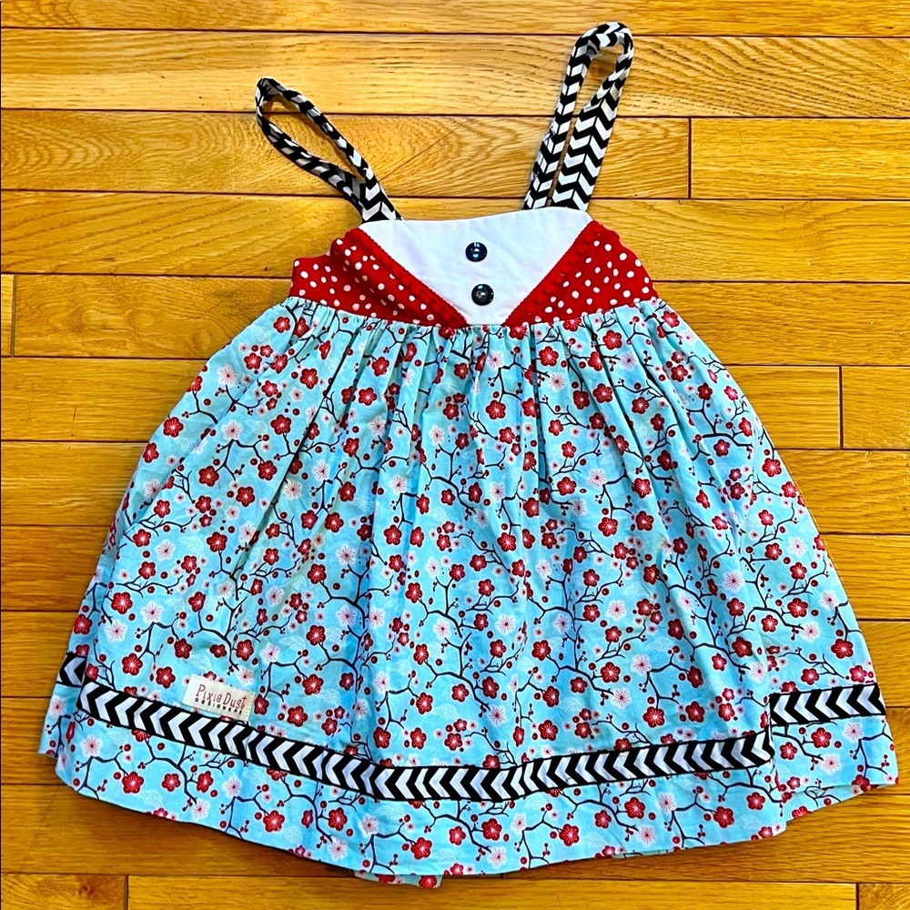 💕2T / 3T super cute Pixie Dust custom made dress!